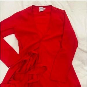 Oh Polly Red Wrap Dress